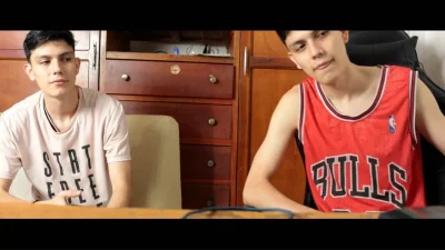 I DIDN’T KNOW MY BOYFRIEND HAD A TWIN STEPBROTHER I MAKE HIM FUCK ME TO TASTE HIS SEMEN