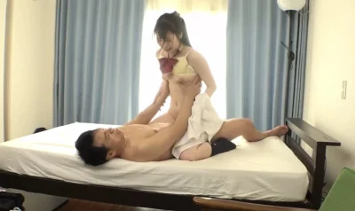 Indecent young sister visiting her stepbrother’s apartment.