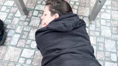 Caution! the Neighbors Might Be Watching… but I Want to Suck Your Cock Now!